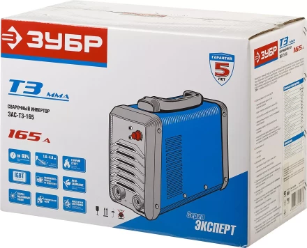 Сварочный инвертор ММА ЗАС-Т3-165 серия ПРОФЕССИОНАЛ купить в Надыме