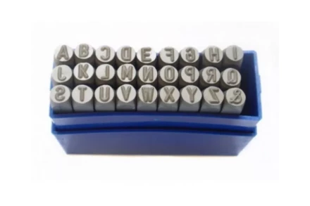 Клеймо буквенное 10мм латиница купить в Надыме