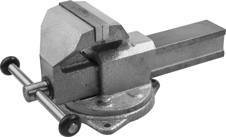 Тиски слесарные ЗУБР с поворотным основанием серия ЭКСПЕРТ 32606-125 купить в Надыме