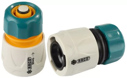 Набор соединителей RACO "Original" (шланг-насадка) с автостопом, 1/2" 4250-55265B купить в Надыме