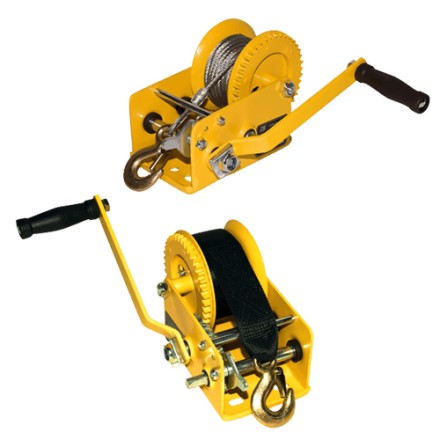 Лебедка ручная барабанная Magnus-Profi LRB-1350, 1350 кг, лента 10 м купить в Надыме