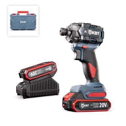 Винтоверт ударный бесщеточный аккумуляторный КВТ SB-20-230 с быстрозажимным патроном 1/4" (6.35 мм) (102590) купить в Надыме