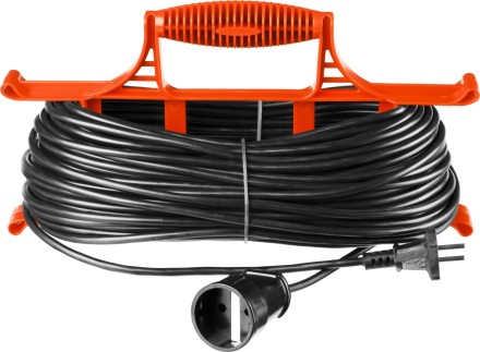Удлинитель электрический &quot;MAXElectro&quot; на рамке, 50 м, 1 гнездо, STAYER 55018-50 купить в Надыме