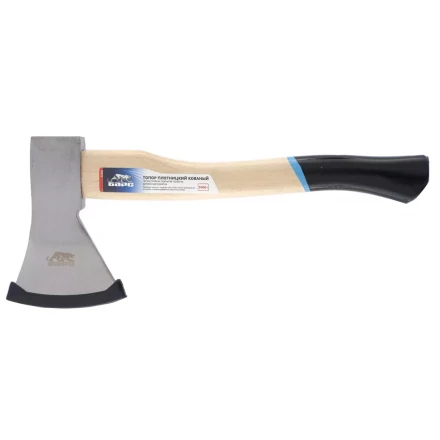 Топор плотницкий кованый деревянная рукоятка 600гр пескоструйное покрытие полотна БАРС 21652 купить в Надыме