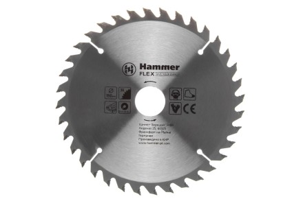 Диск пильный твердосплавный HAMMER Ф190х30мм 36зуб. купить в Надыме