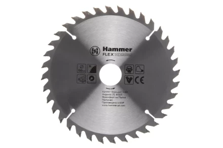 Диск пильный твердосплавный HAMMER Ф190х30мм 36зуб. купить в Надыме