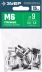 ЗУБР М6, станд. бортик, 15 шт, стальные резьбовые заклепки с насечками, Профессионал (31318-06) купить в Надыме