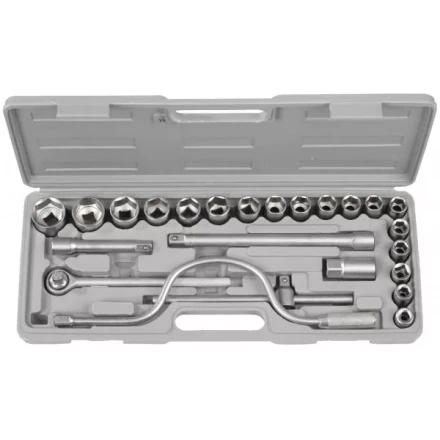 Набор STAYER Автомобильный инструмент "STANDARD" хромированное покрытие, 24 предмета 27587-H24 купить в Надыме