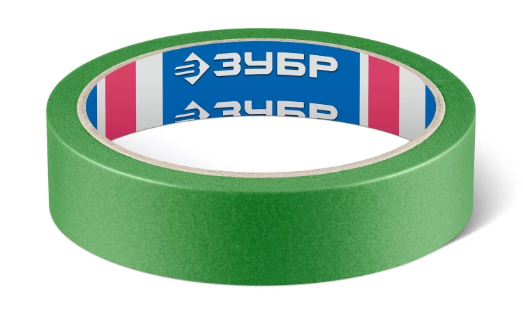 ЗУБР №300 24 мм х 25 м, для грубых и шероховатых поверхностей, малярная лента, Профессионал (12143-24) купить в Надыме