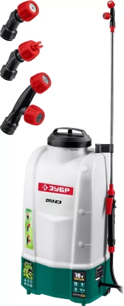 ЗУБР 15 л, аккумуляторный опрыскиватель (ОПЛ-15) купить в Надыме