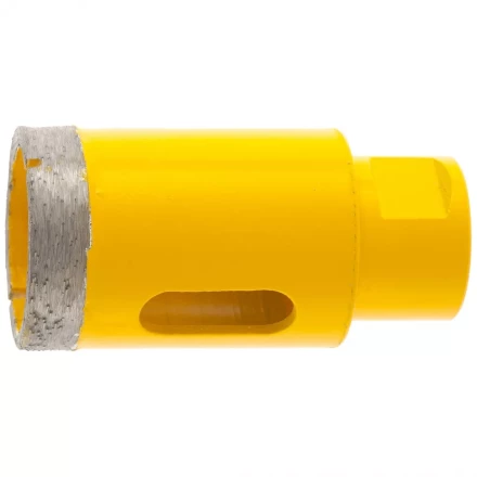 Сверло алмазное по керамограниту 38мм мокрое резание М14 DENZEL 72686 купить в Надыме