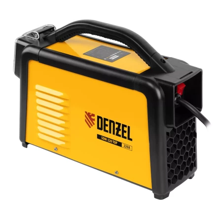 Аппарат инвертор. дуговой сварки SDM-220 Top, 220 А, ПВ 60% кейс// Denzel 94358 купить в Надыме