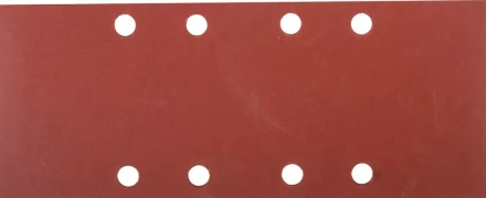 Лист шлифовальный ЗУБР "МАСТЕР", 8 отверстий, для ПШМ на зажимах, Р600, 93х230мм, 5шт 35591-600 купить в Надыме