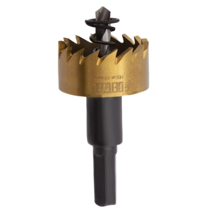 Коронка по металлу HSS, 29 мм, нитридтитановое покрытие Denzel 724107 купить в Надыме