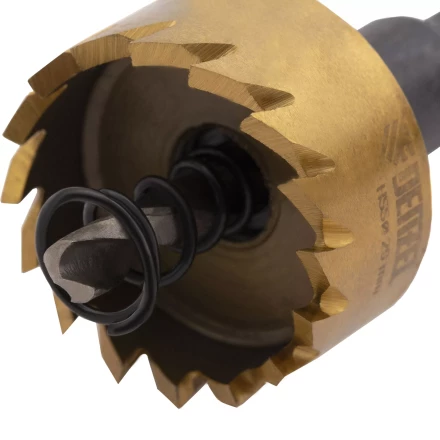 Коронка по металлу HSS, 29 мм, нитридтитановое покрытие Denzel 724107 купить в Надыме