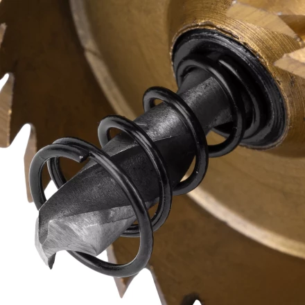 Коронка по металлу HSS, 40 мм, нитридтитановое покрытие Denzel 724112 купить в Надыме