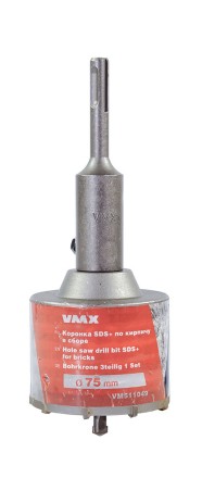 Коронка SDS+ ф75 мм по кирпичу в сборе VMX 511049 купить в Надыме