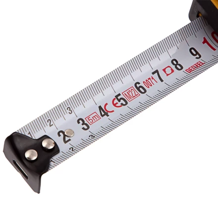 Рулетка Denzel 5м х 25мм, двухкомп. корпус, кнопка-пауза, 31543 купить в Надыме