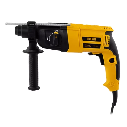 Перфоратор электрический Denzel RHH-600-22, SDS-plus, 600 Вт, 2,5 Дж, 2 реж. 26602 купить в Надыме