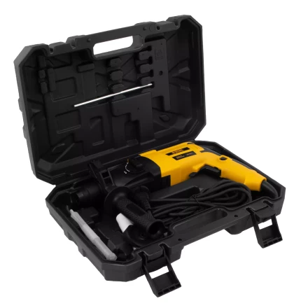 Перфоратор электрический Denzel RHH-600-22, SDS-plus, 600 Вт, 2,5 Дж, 2 реж. 26602 купить в Надыме