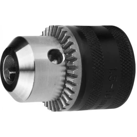 Патрон ЗУБР "ЭКСПЕРТ" цельнометаллический для дрели, с ключом, 10мм, 1/2" 2908-10-1/2_z01 купить в Надыме