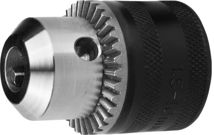 Патрон ЗУБР "ЭКСПЕРТ" цельнометаллический для дрели, с ключом, 10мм, 1/2" 2908-10-1/2_z01 купить в Надыме