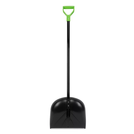 Лопата для уборки снега пластиковая Palisad, 400х417х1390 мм, алюминиевый черенок, 61395 купить в Надыме