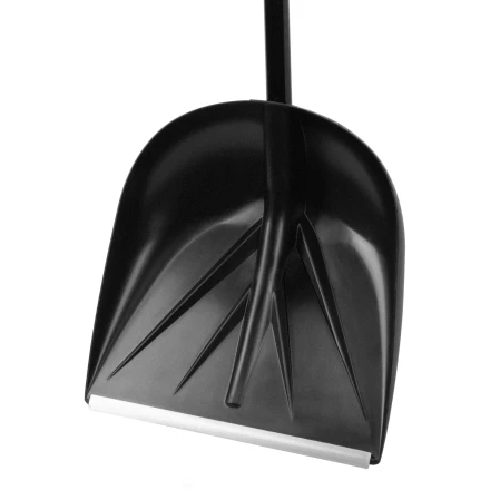 Лопата для уборки снега пластиковая Palisad, 400х417х1390 мм, алюминиевый черенок, 61395 купить в Надыме