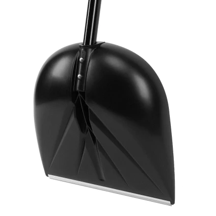 Лопата для уборки снега пластиковая Palisad, 400х417х1390 мм, алюминиевый черенок, 61395 купить в Надыме