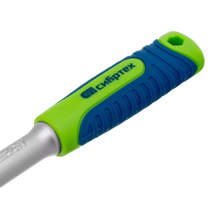 Ключ-трещотка 1/2" Сибртех, 45 зубьев, с быстрым сбросом, матовый хром 14023 купить в Надыме