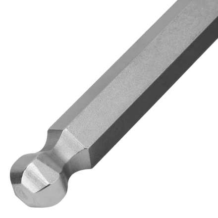 Набор ключей имбусовых, HEX, 2-12 мм, CrV, 9 шт., с шаром Сибртех 123637 купить в Надыме