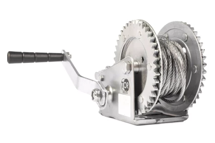 Лебедка ручная TOR ЛН-2500 (LHW) г/п 1,0 т длина троса 20 м (серия G) 11313 купить в Надыме