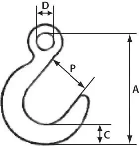 Строп 1СЦ-2.0 т. L=1.50м 8 кл кч с широким зевом купить в Надыме