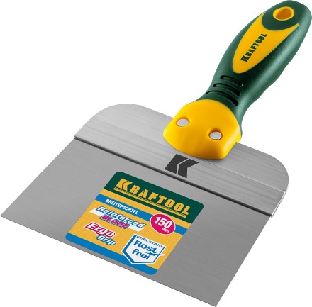 Шпатель KRAFTOOL фасадный с двухкомпонентной ручкой, нержавеющее полотно, 150мм 10036-150 купить в Надыме