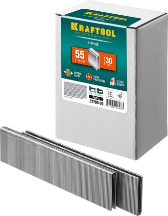 Скобы тип 18GA (55 / 90 / C) 5000 шт 31789-30 купить в Надыме