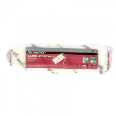 Валик сменный "Грейтекс" 180 мм ворс 12 мм D 40 мм D ручки 6 мм полиакрил Matrix 80892 купить в Надыме