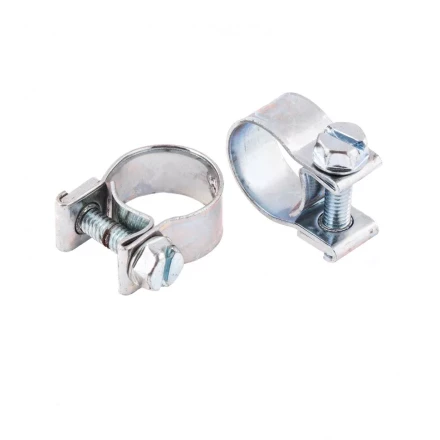 Хомуты металлические MINI 12-14 мм ширина 9 мм винтовой W1 2 шт Сибртех 47504 купить в Надыме