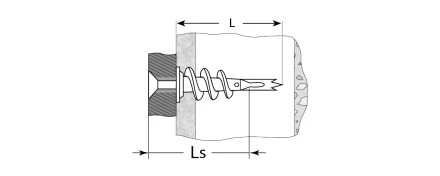 Дюбели ДРИВА для гипсокартона со сверлом пакет серия МАСТЕР купить в Надыме