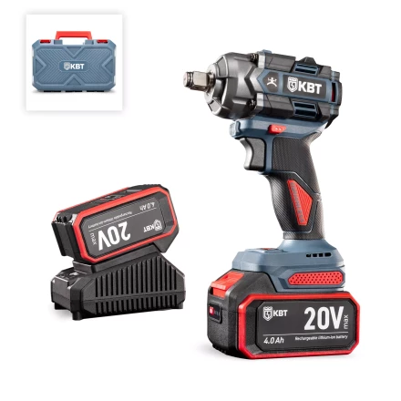 Гайковерт ударный бесщеточный аккумуляторный КВТ WB-20-500 с присоединительным квадратом 1/2" (102594) купить в Надыме