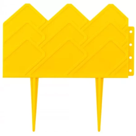 Бордюр декоративный GRINDA для клумб, 14х310см, желтый 422221-Y купить в Надыме