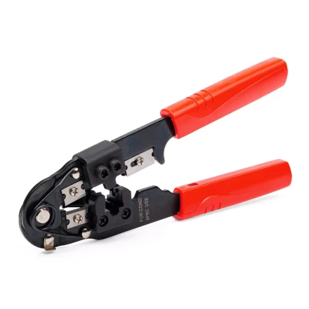 Кримпер многофункциональный КВТ JT-210 со встроенным модулем для обжима RJ-45 (84824) купить в Надыме