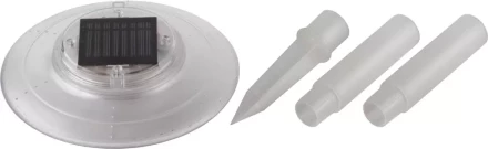 Подсветка фонтанов и водоемов на солнечных батареях со штырем, белый светодиод, 2 акк. Ni-Cd 1, 2В, 600мА*ч 8-43631 купить в Надыме