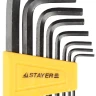 Набор STAYER Ключи "STANDARD" имбусовые, 2 - 10мм, 8 шт 27405-H8 купить в Надыме
