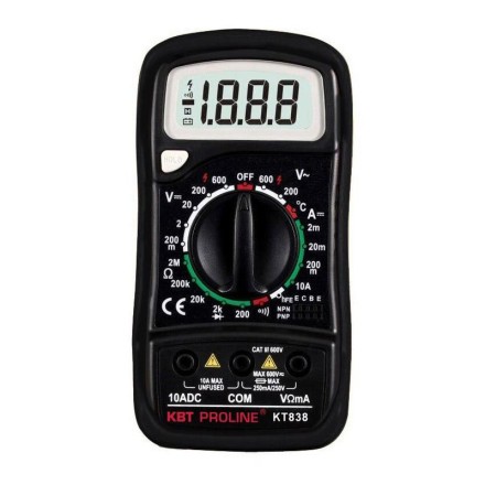 Мультиметр цифровой KT838 PROLINE КВТ купить в Надыме