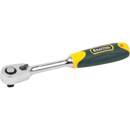 Трещотка для торцовых головок KRAFTOOL &quot;PRO&quot;, Сr-V сталь, 60 зубцов, 1/4&quot; 27794-1/4_z02 купить в Надыме