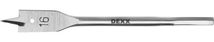 Сверло по дереву перовое, шестигранный хвостовик, DEXX 2945-16, d=16мм 2945-16 купить в Надыме