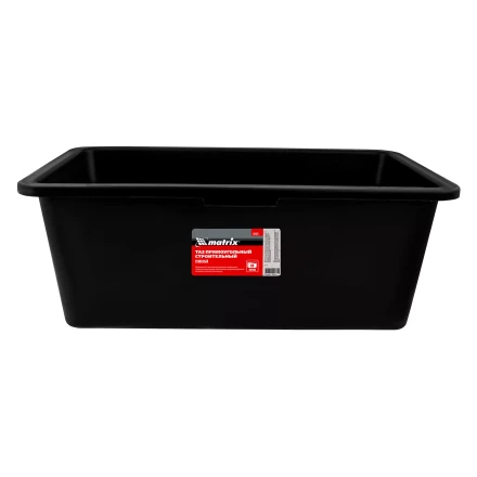Таз прямоугольный строительный усиленный, 80 л Matrix 81472 купить в Надыме