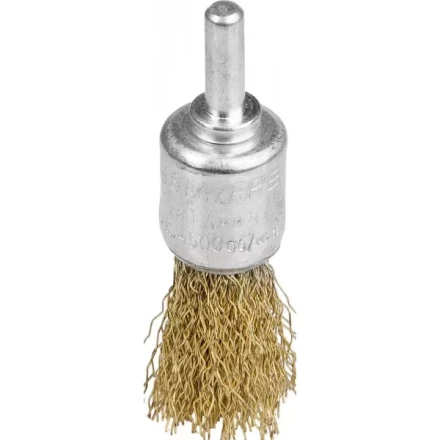 STAYER "PROFESSIONAL". Щетка кистевая для дрели, витая стальная проволока 0,3мм, 17мм 35113-17 купить в Надыме