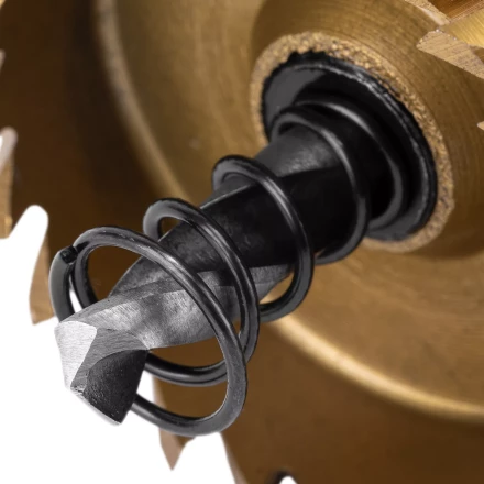 Коронка по металлу HSS, 41 мм, нитридтитановое покрытие Denzel 724113 купить в Надыме