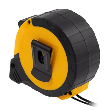 Рулетка Denzel 8м х 25мм, двухкомп. корпус, кнопка-пауза, 31544 купить в Надыме